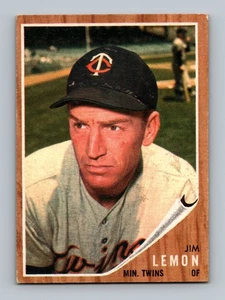 1962 Topps #510 Jim Lemon VG-VGEX Vintage Baseball Card - Picture 1 of 2