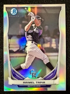 Mini refractores cromados Bowman Scout Top 5 Prospects 2014 riel tapia radiocontrol  Foto 1 de 2