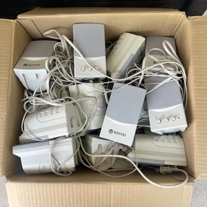 12 Pair Lot Kinyo PS-230 Multimedia Computer Speaker System, 12 Sets of 2 w/ Aux - Picture 1 of 6