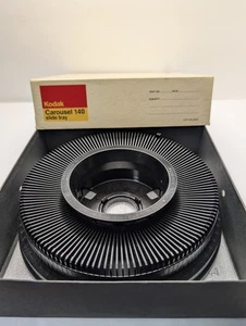 Vintage NOS Kodak Carousel Transvue 140 Projector 35mm Slide Tray + Original Box - Picture 1 of 9