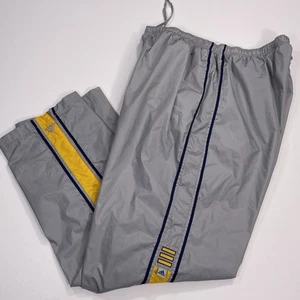 Pantalones cortavientos Adidas de colección para hombre 2XL línea de malla cremallera cordón al tobillo  - Imagen 1 de 16