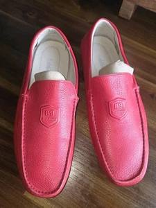 Baldinini Leder Halbschuhe Herren Größe 43 (10US) Made In ITALY - Bild 1 von 8