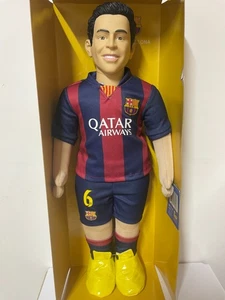 Figura Muñeco FC Barcelona Xavi Hernández 6 Licencia Oficial 17"" Peluche - Imagen 1 de 4
