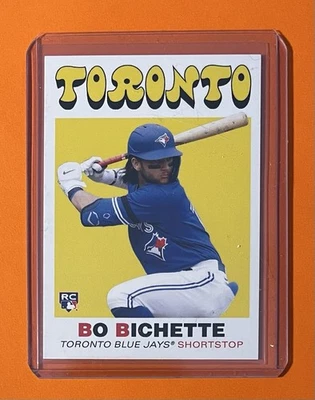 BO BICHETTE RC 2020 Topps TBT Throwback Thursday Blue Jays 1971-72 Rookie /570 - Image 1 of 2