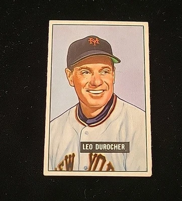 1951 Bowman Baseball #233 Leo Durocher VG/EX - Image 1 of 3