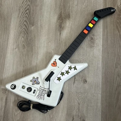 Guitar Hero Xbox 360 X-Plorer Wired Controller 95065 RedOctane Tested Works - Image 1 of 4
