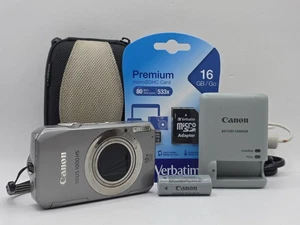 Canon Ixus 1000 HS 10 MP Full HD Compact Digital Camera + Bundle MINT CONDITION - Picture 1 of 17