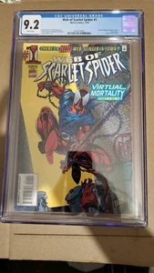 Web of Scarlet Spider 1 NM/NM+ / (1995) 9.2 CGC NM- BEN REILLY - Picture 1 of 4