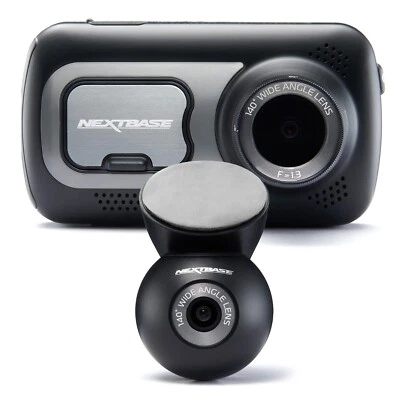 Nextbase 522GW Front & Rear Dash Cam Full 1440p/30fps Quad HD Recording - Image 1 of 4