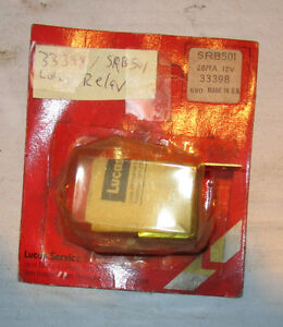 NOS Lucas Headlamp Relay 33398 / SRB501.  1980-83 Lotus Espirit. \