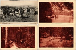 CENTRAL AFRICA FRENCH COLONIES, 42 Vintage Postcards Pre-1940 (L7009) - Picture 1 of 11