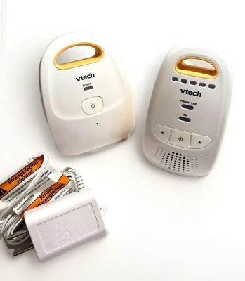 VTech Baby Monitor Digital Audio Parent Unit White with Cord 📦 Damaged Box NEW - Image 1 of 4