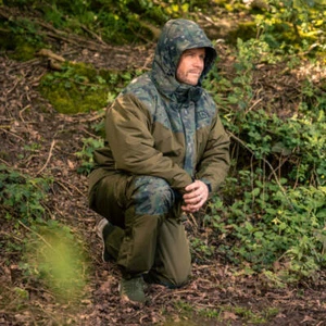 Traje de invierno Trakker CR 2 piezas camuflaje NUEVO traje de pesca de carpa *gama completa* - Imagen 1 de 7