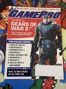 GamePro Magazine Issue 235 April 2008 Gears Of War 2 Marcus Fenix God Of War III - Picture 1 of 4