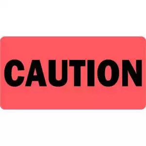 Caution Veterinary Labels - Picture 1 of 1