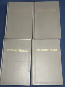 THE BAPTIST HYMNAL Hymn Book 1991 Lot 4 W Music Note Church Songs Grey HB VG - Picture 1 of 8