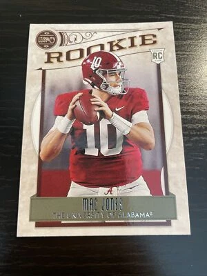 2021 Panini Chronicles Draft Picks Legacy Mac Jones Rookie RC #366 Patriots - Image 1 of 2
