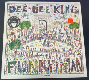 Dee Dee King - Funky Man - Vinyle 12" Single LP 1987 EX - Photo 1/5