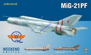 Eduard EDU84127 1/48 MiG-21PF Weekend Edition Model Kit - Picture 1 of 6