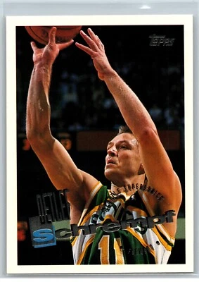 1995 Topps Detlef Schrempf Seattle Supersonics #130 Foto 1 de 2