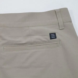 Free Fly Tradewind Chino Golf Shorts Mens Size 36 7.5 inseam Flat Front Khaki - Picture 1 of 7
