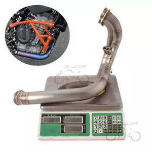 Cabezal modificado sistema de tubos frontales de escape de titanio para DUKE 790 890 Adventure R - Imagen 1 de 8