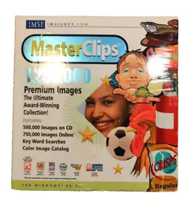 MasterClips 1,250,000 - Premium Images IMSI/Vector Art/Web/Clip Art - 28 Discs - Picture 1 of 12