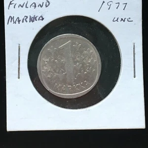 Finlandia 1977 Markka moneta non circolata***A790*** - Foto 1 di 3