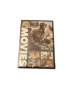 War Favorites: 5 Classic Action Films (DVD, 2017) Brand New - Imagen 1 de 4