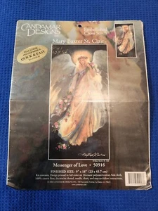 Vintage 2000 Candamar Designs Mary Baxter St. Clair Embellished Cross Stitch - Picture 1 of 2