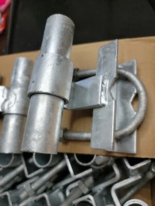 2-3/8 oder 2 7/8 x 1 5/8 Gleishalterung für Rolltor Schieber/Kettenglied Zaun SHD - Bild 1 von 9
