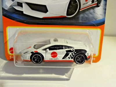 MATCHBOX - WHITE MATTEL LAMBORGHINI GALLARDO POLICE - Image 1 of 2