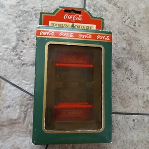 NEW Vintage Coca Cola Park Bench # 64319 Town Square Collection 1992 - Picture 1 of 4