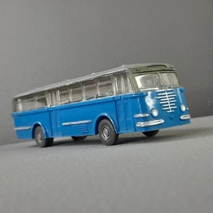 Vintage Model Bus Mercedes-Benz Blue Brekina 1/86 Made In W.Germany - Picture 1 of 17