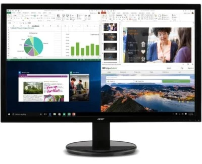 New Acer K202HQL 19.5 inch Widescreen LCD LED Monitor - Image 1 of 3