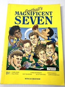 AFL Footballs Magnificent Seven Ian Brayshaw 1985 Teal Cup Team Pre West Coast - Picture 1 of 9