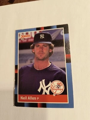 NEIL ALLEN 1988 DONRUSS #597 FREE SHIPPING  - Image 1 of 2
