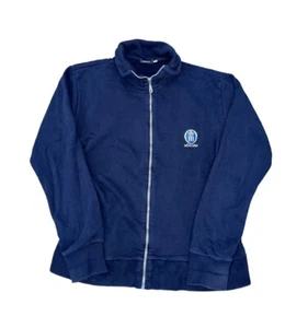 Hofbrauhaus Hofbrau Blue Hoodie Zip Sweatshirt Men’s Size Small - Picture 1 of 7