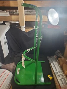 Saf-t-cart Single Cylinder Stand, 38 In. Green Made in the USA - Picture 1 of 10