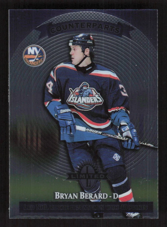1997-98 Donruss Limited #182 Bryan Berard / Brian Leetch - Image 1 of 2