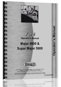 Manual de operadores de tractores principales Ford 4000 - Imagen 1 de 1