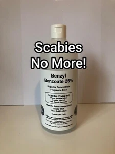 Full Scabies Treatment Body Lotion Cream Oil Big Makes 16oz Per Bottle Value - Picture 1 of 1
