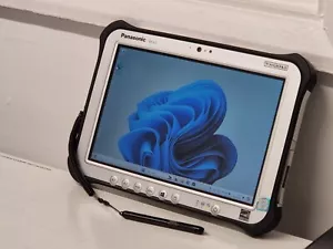 10.1" PANASONIC TOUGHPAD FZ-G1 MK4 i5-6300U 2.40GHZ 8GB 256GB LTE LAN FM122MK3 - Picture 1 of 21