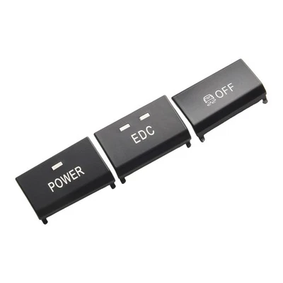 For BMW E90 E92 E93 For M3 Console Switch Button Cap Set of 3 Parts 61317841136 - Image 1 of 4