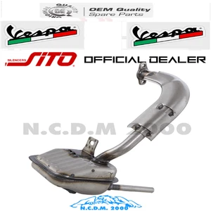 SITO Silenciador Homologada Dgm Especificación para Piaggio Vespa 50 Special L R - Imagen 1 de 11