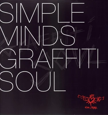 Simple Minds Graffiti Soul LP vinyl Europe Demon 2019 red vinyl reissue LP with - Image 1 of 4