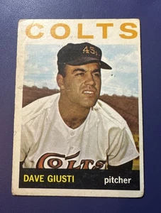 1964 TOPPS #354 DAVE GIUSTI HOUSTON COLTS PITCHER  *FREE SHIPPING* - Picture 1 of 2