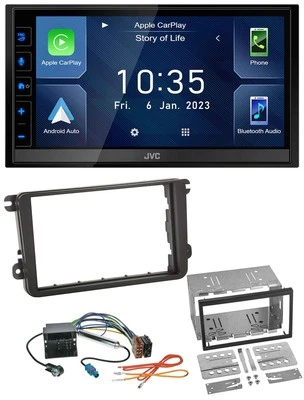 JVC DAB Bluetooth MP3 USB 2DIN Autoradio für Seat Alhambra Leon Toledo - Bild 1 von 4