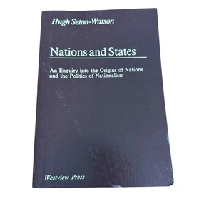 Nations And States: An Enquiry Into The Origins Of Nations And The Politics Of.. - Foto 1 di 1
