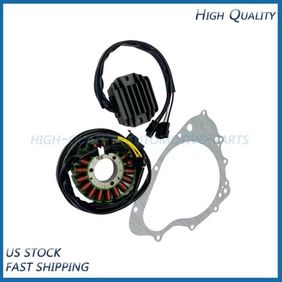 NEW For Suzuki GS500F 2004-2009 Generator Stator Regulator Rectifier Gasket Set - Imagem 1 de 4